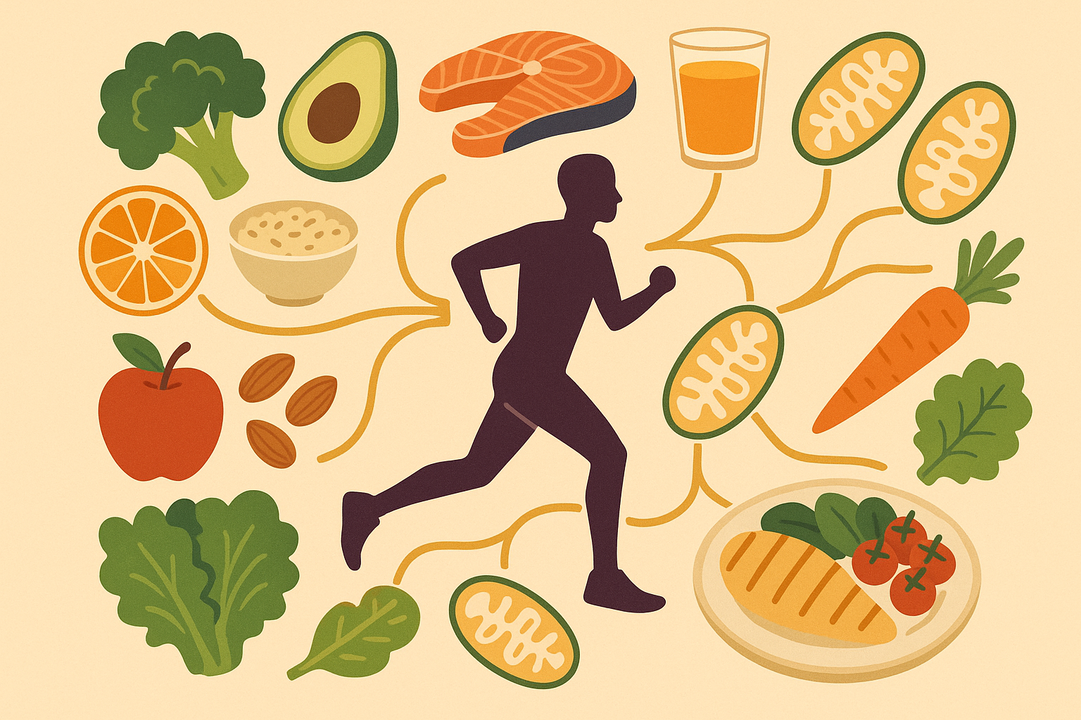 Nutrition impact on marathon calorie efficiency