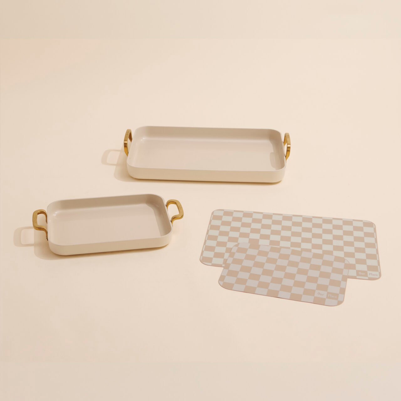 our place new cookware line, the essentials collection griddle set
