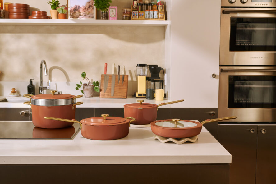 our place essentials 11-piece set in terracotta